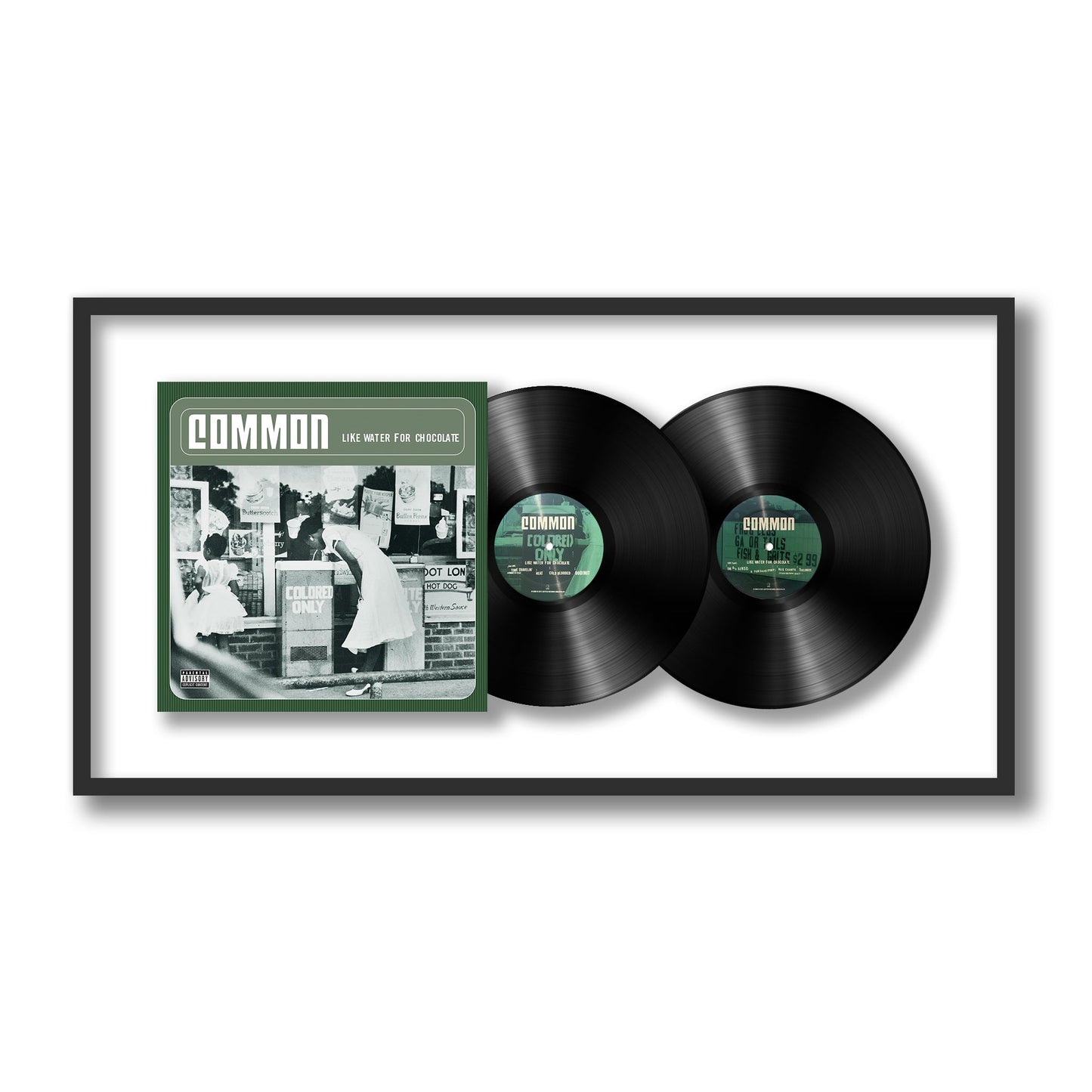 Common Like Water for Chocolate Framed Vinyl Record