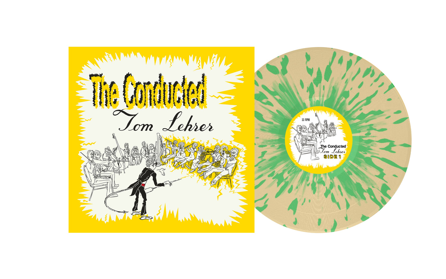 The Conducted Tom Lehrer - Peanuts Coated with Cyanide LP - Needlejuice Records - Vinyl Record