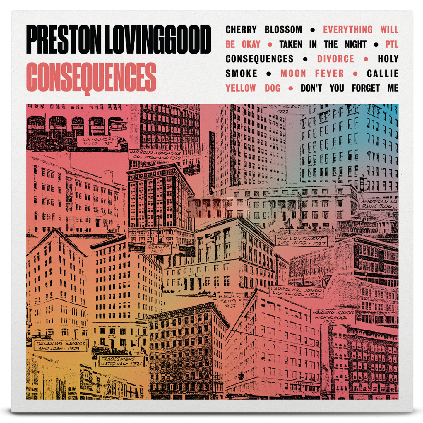 Preston Lovinggood - Consequences Vinyl Record