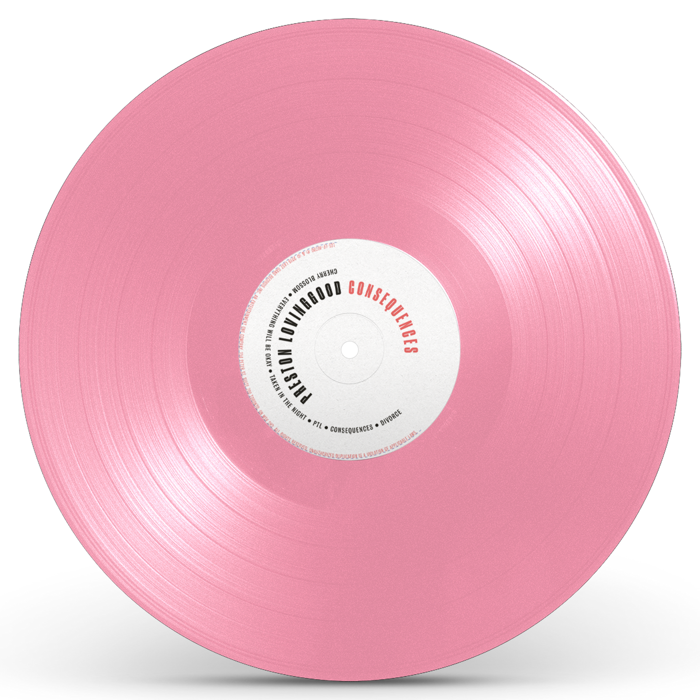 Preston Lovinggood - Consequences Vinyl Record