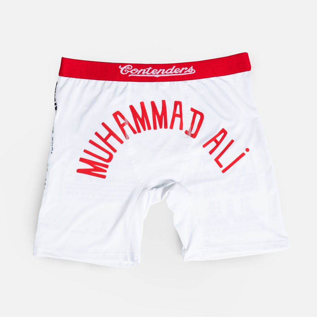 Muhammad Ali 4 Pack Mens Brief Shorts