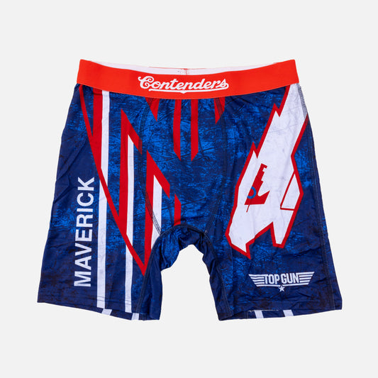 Top Gun Maverick Mens Brief Shorts Blue