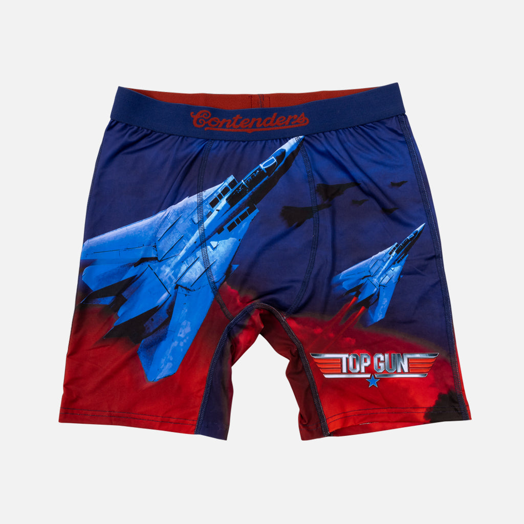 Top Gun Need 4 Speed Mens Brief Shorts Blue