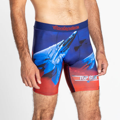 Top Gun Need 4 Speed Mens Brief Shorts Blue