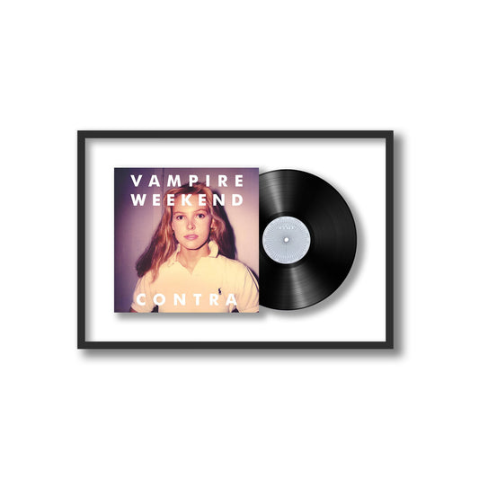 Vampire Weekend Contra Framed Vinyl Record