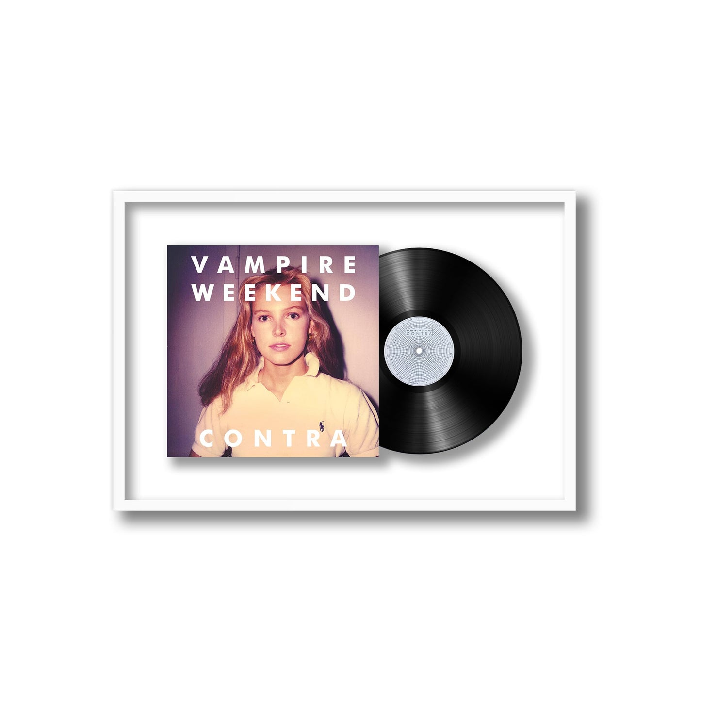 Vampire Weekend Contra Framed Vinyl Record