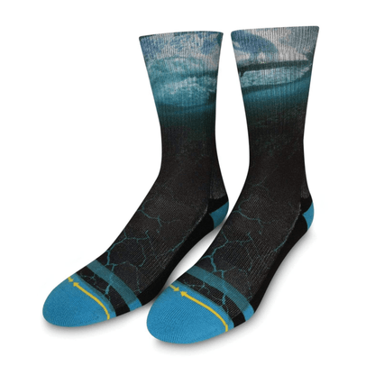 Dave Nelson Fish Bowl Adult Crew Socks