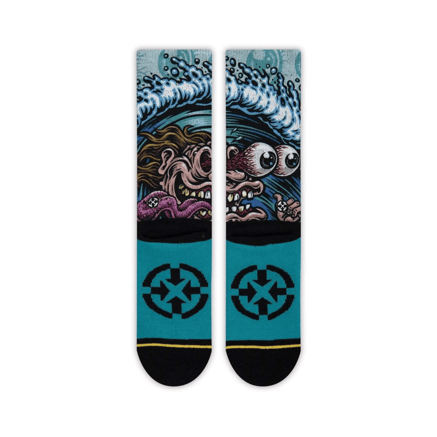 Jimbo Surf Freak Youth Crew Socks