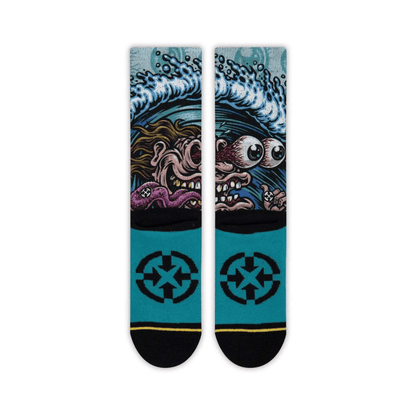 Jimbo Surf Freak Youth Crew Socks