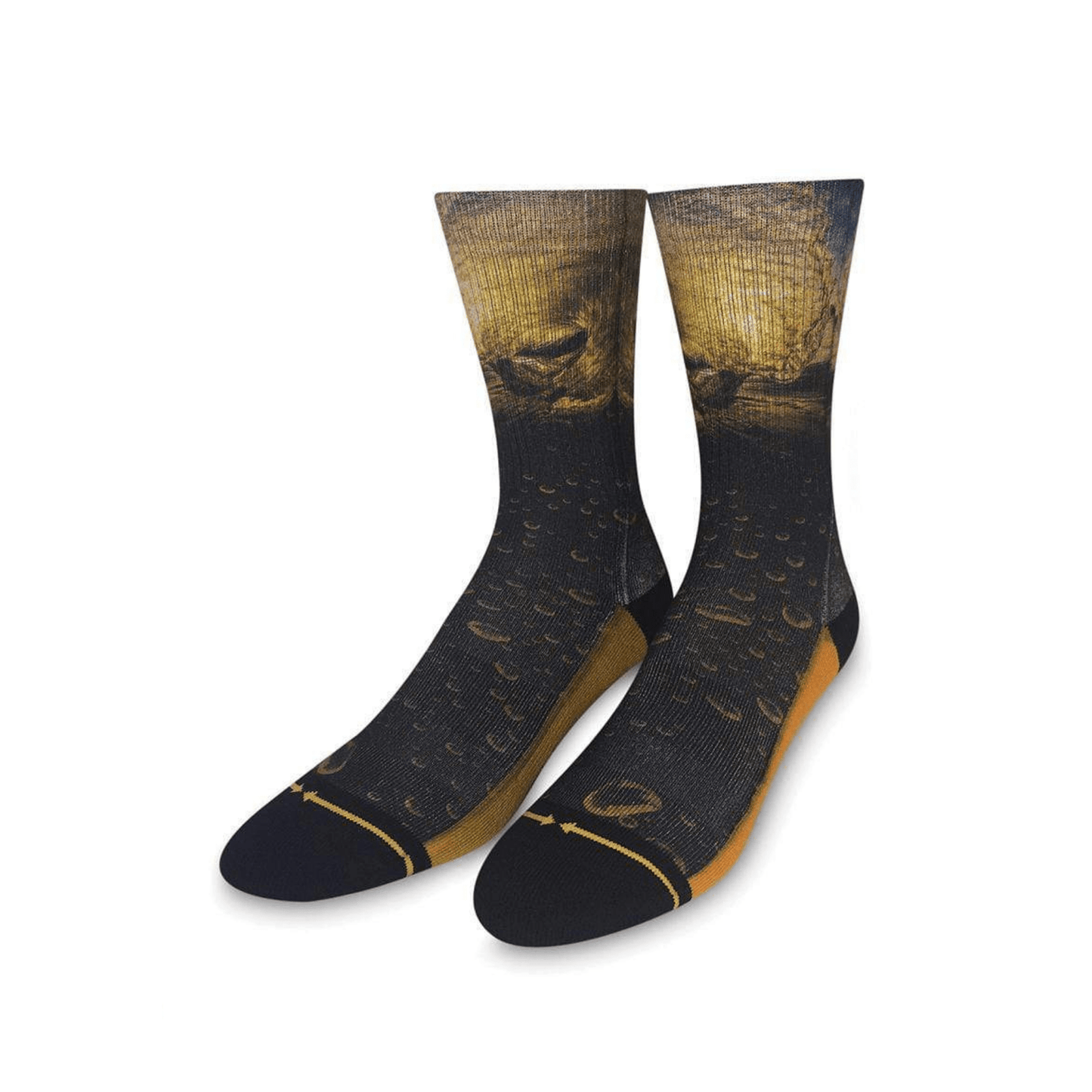 Dave Nelson Golden Adult Crew Sock