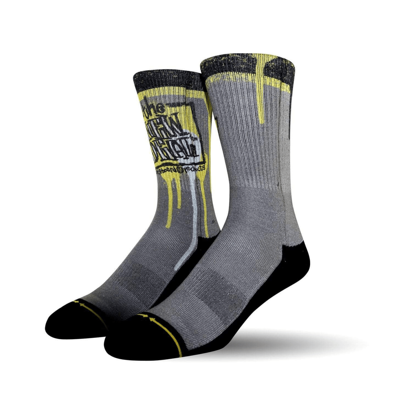 New Deal Napkin Logo Adult Crew Socks