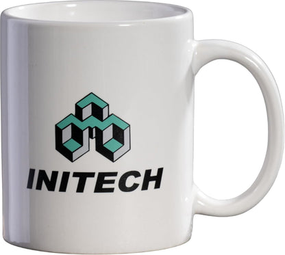 Initech Logo Office Movie Replica Boss Mug 12 Oz Cosplay Halloween Costume Accessory