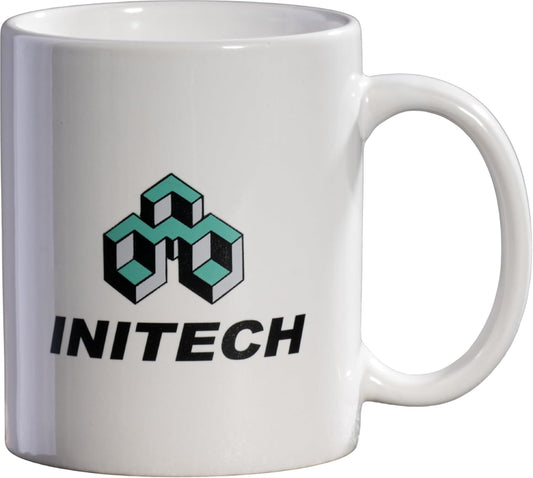 Initech Logo Office Movie Replica Boss Mug 12 Oz Cosplay Halloween Costume Accessory