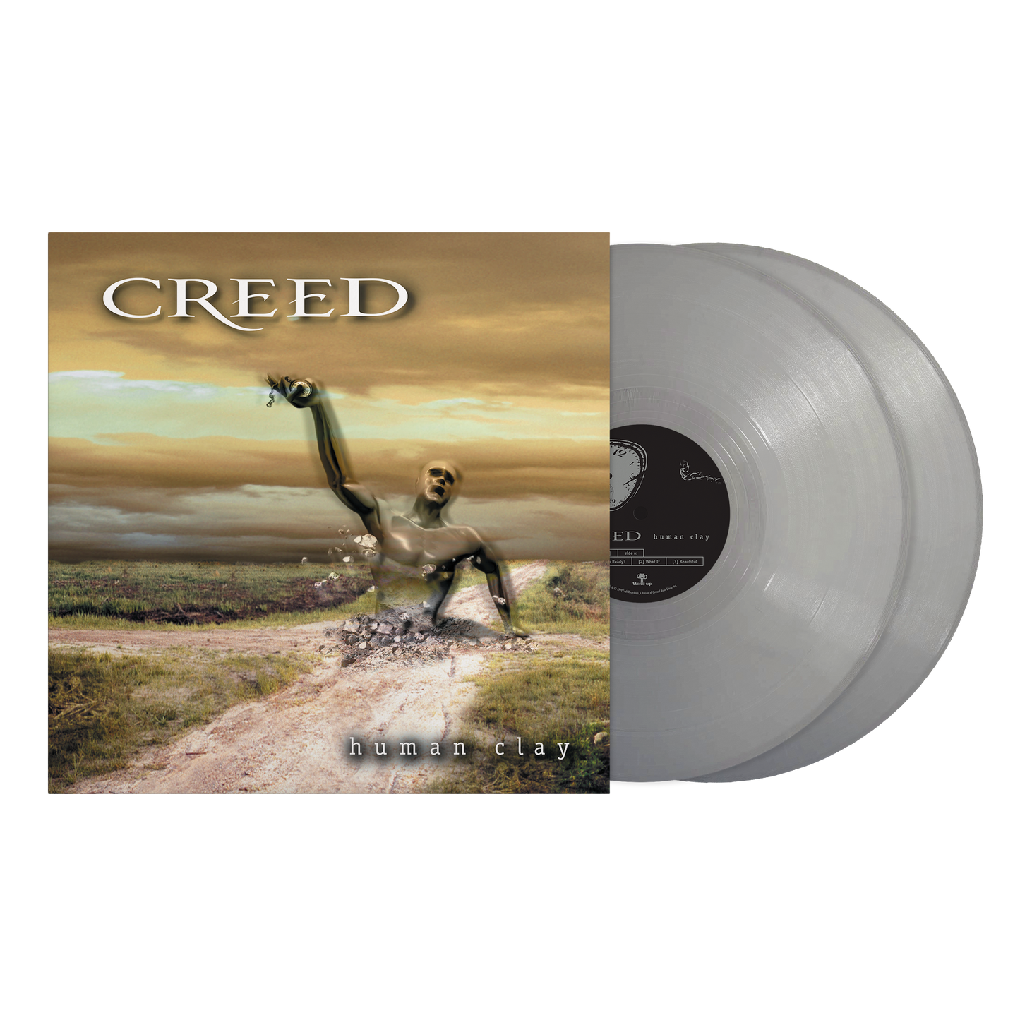 Creed ‘Human Clay’ 25th Anniversary 2 LP (Limited Edition – Only 500 Made, Opaque Gray Vinyl) Vinyl Record