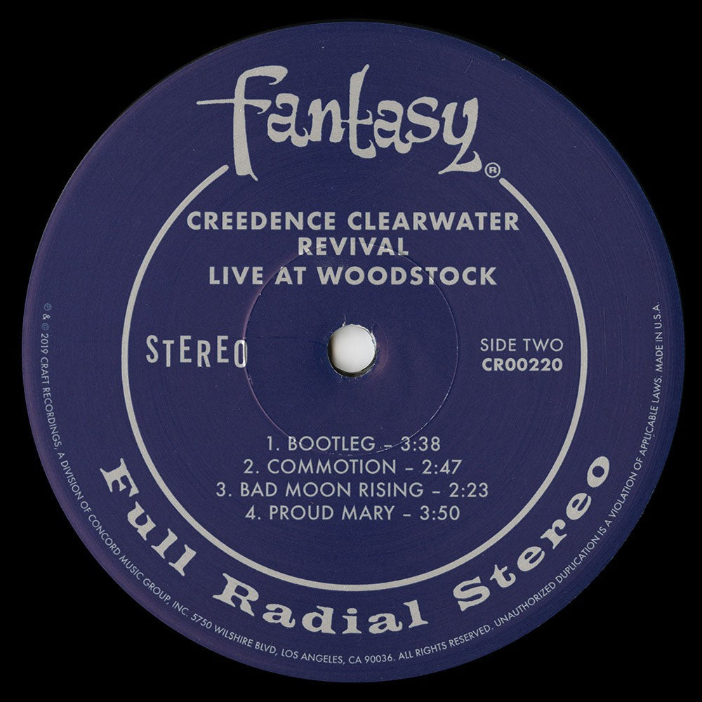 Creedence Clearwater Revival – Live At Woodstock (2-LP Vinyl) Vinyl Record