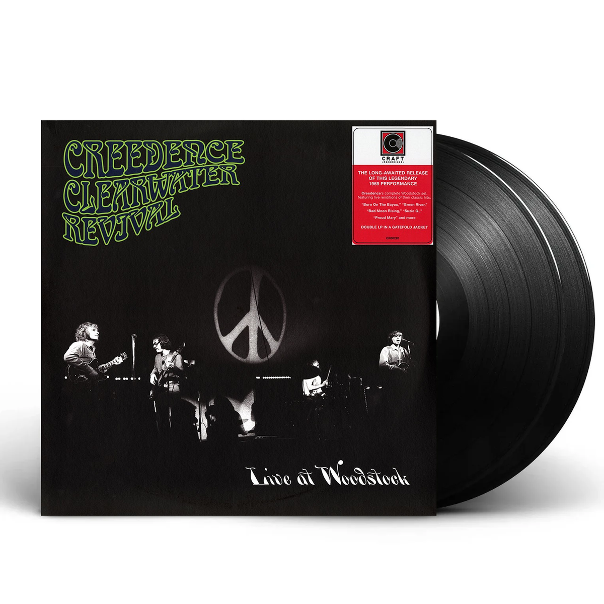 Creedence Clearwater Revival – Live At Woodstock (2-LP Vinyl) Vinyl Record