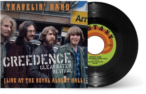 Creedence Clearwater Revival  Traveling Band Live At The Royal Albert Hall Who'll Stop the Rain live at Oakland Coliseum, CA. 7" Vinyl RSD Exclusive Vinyl Record
