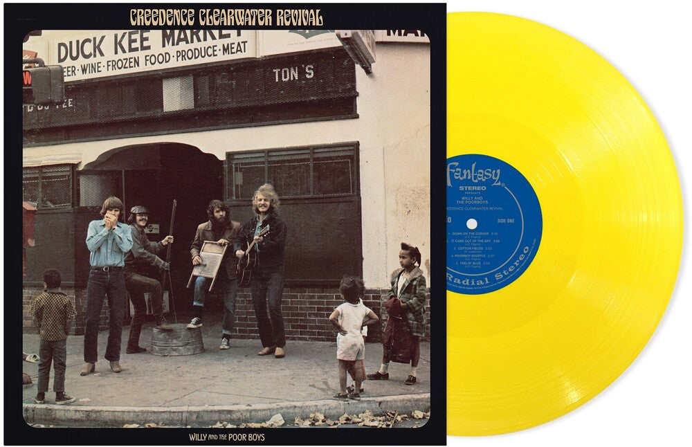 Creedence Clearwater Revival – Willy And The Poor Boys (Opaque Canary Yellow LP Vinyl) Vinyl Record