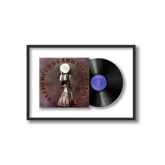 Creedence Clearwater Revival Mardi Gras Framed Vinyl Record