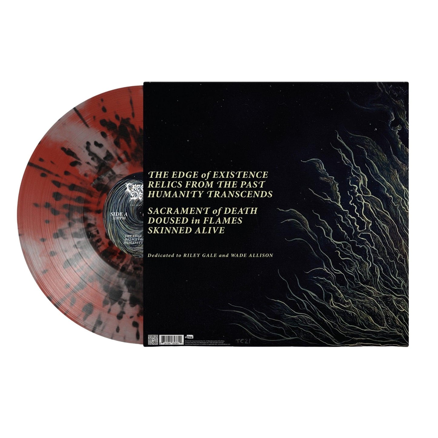 Creeping Death - The Edge of Existence Splatter Vinyl Record