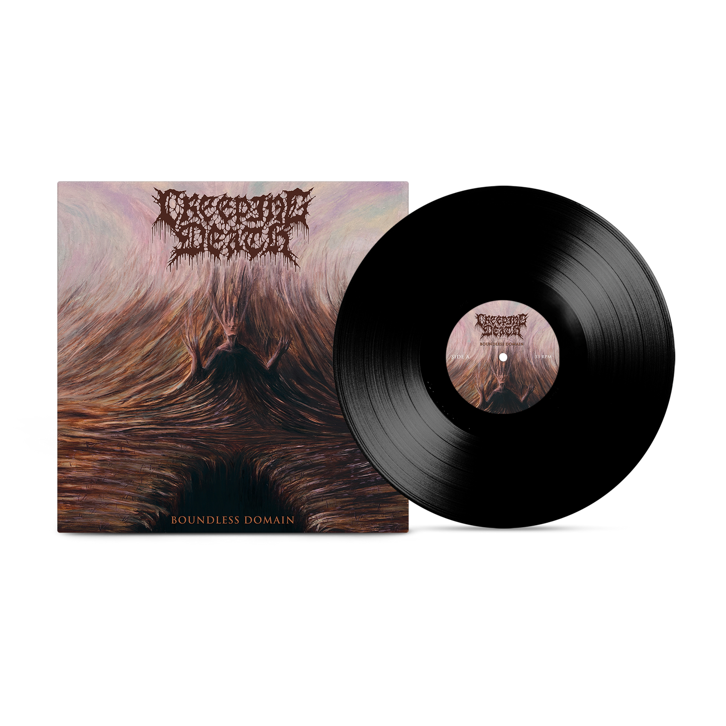 Creeping Death - Boundless Domain Black Vinyl Record