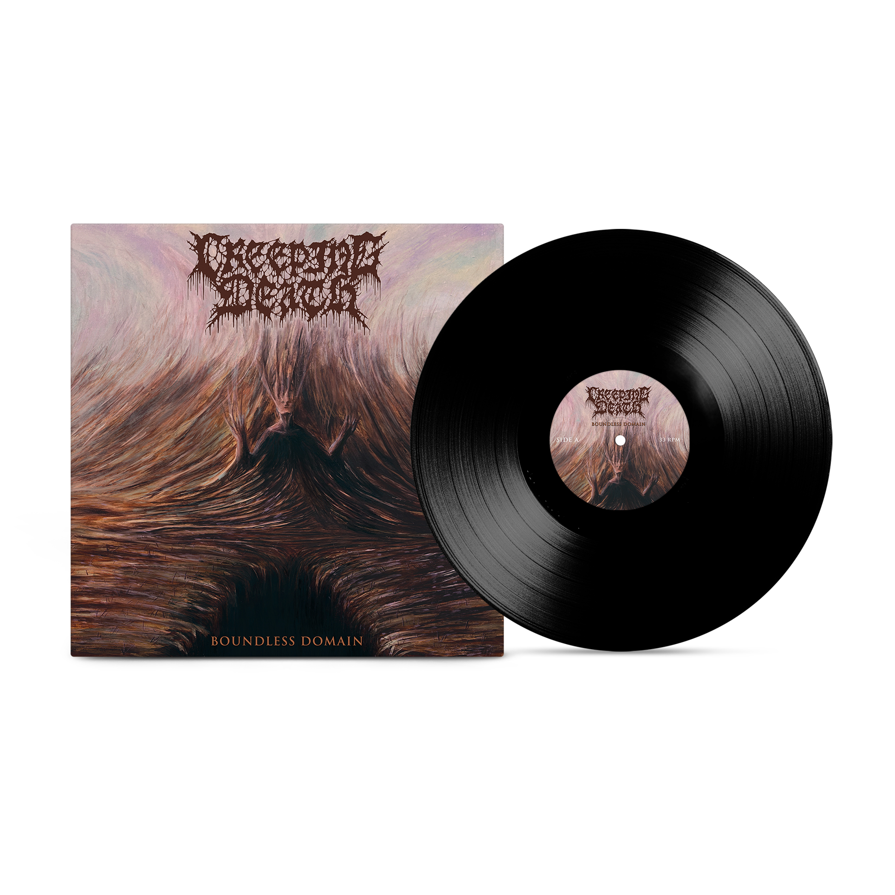 Creeping Death - Boundless Domain Black Vinyl Record