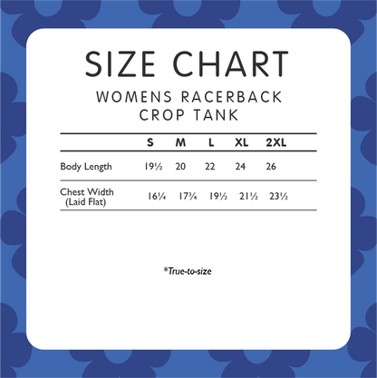 Grateful Dead Psycle Sam Women's Cropped Racerback Tank Top