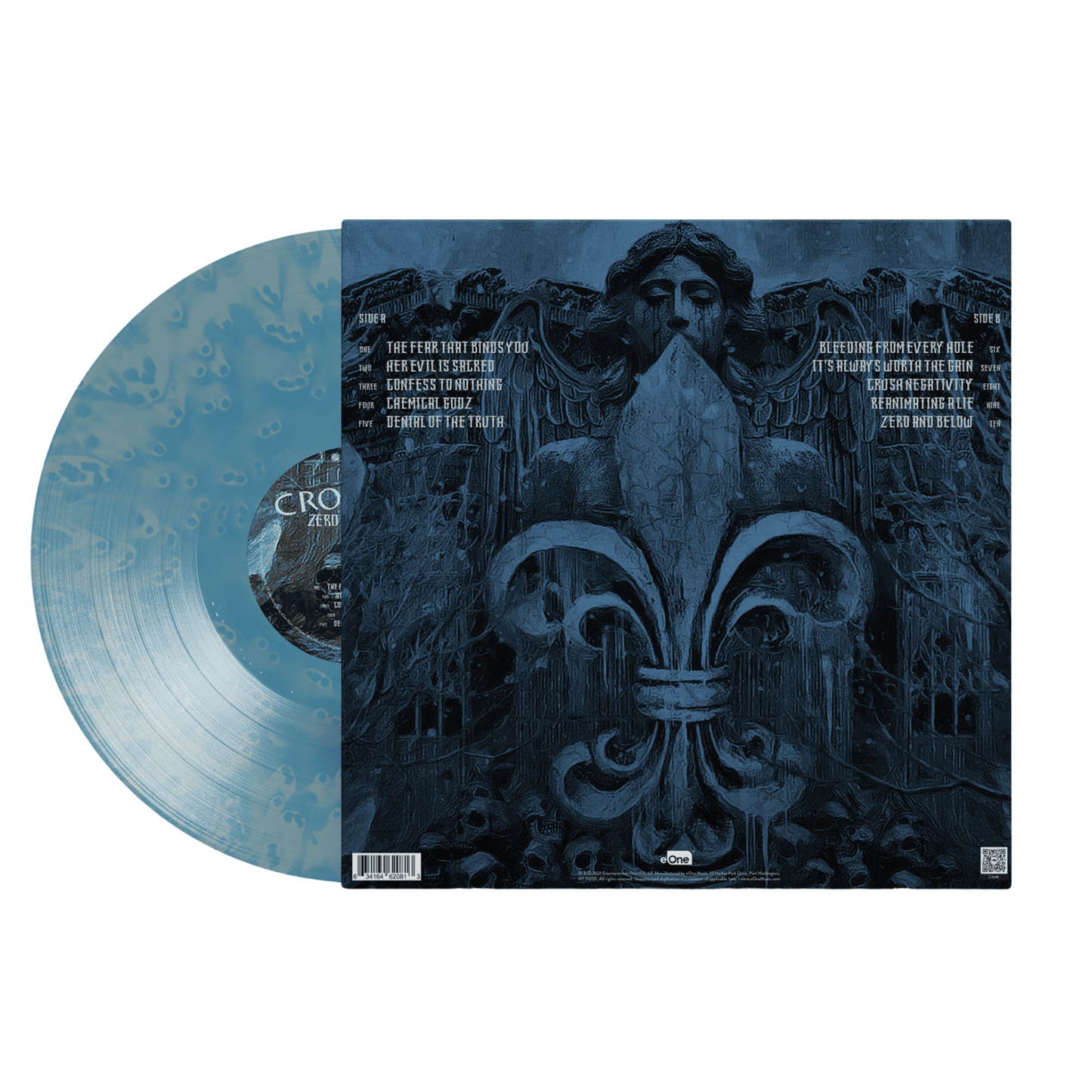 Crowbar  - Zero And Below Blue Ghost Vinyl Record