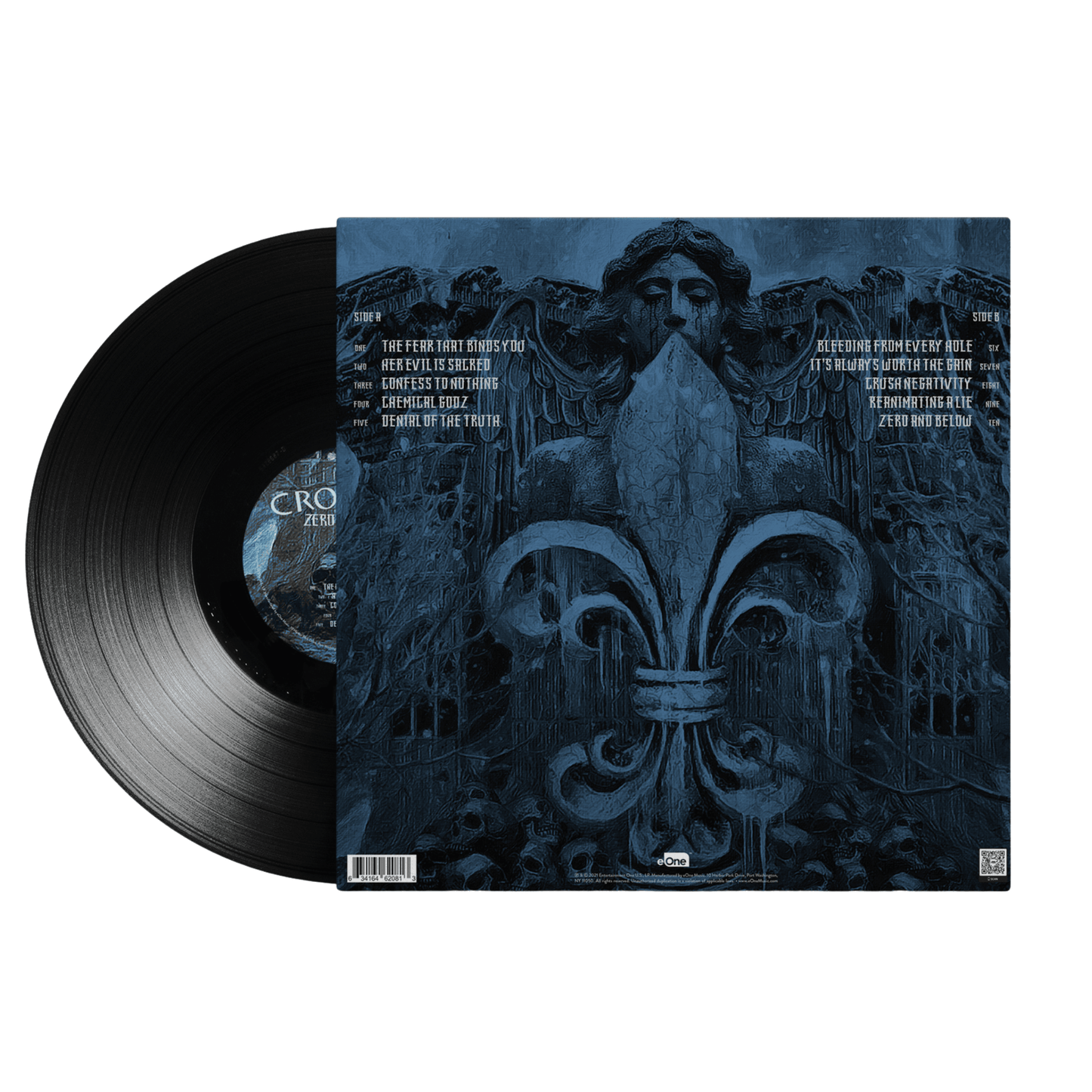 Crowbar  - Zero And Below Black Vinyl Record