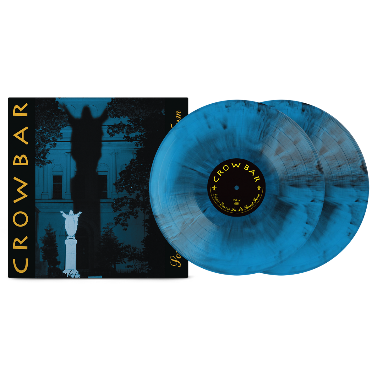 Crowbar - Sonic Excess In Its Purest Form Galaxy and Aqua Vinyl (Anniversary Edition) Vinyl Record