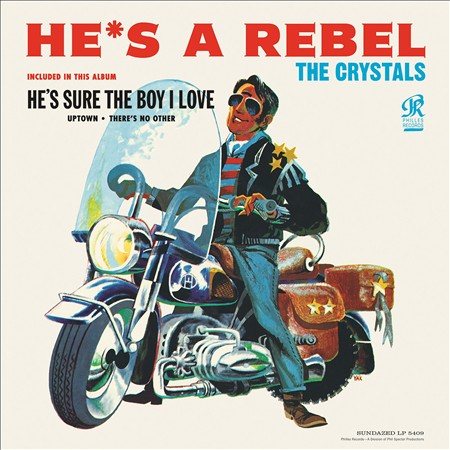 Crystals - HE'S A REBEL Vinyl Record