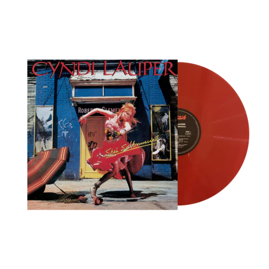 Cyndi Lauper - She's So Unusual [Red] Vinyl Record