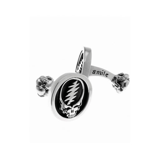 Steal Your Face Sterling Silver Cufflinks