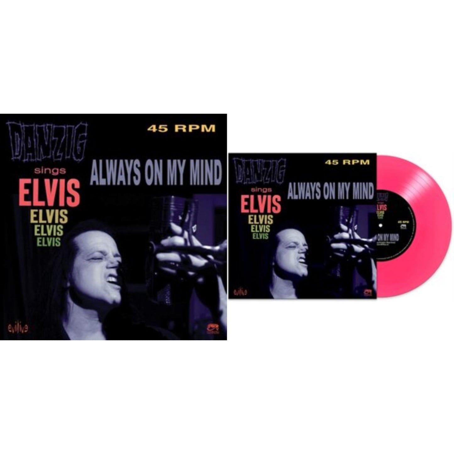 Danzig - Always On My Mind & Always On My Mind (Pink Vinyl)