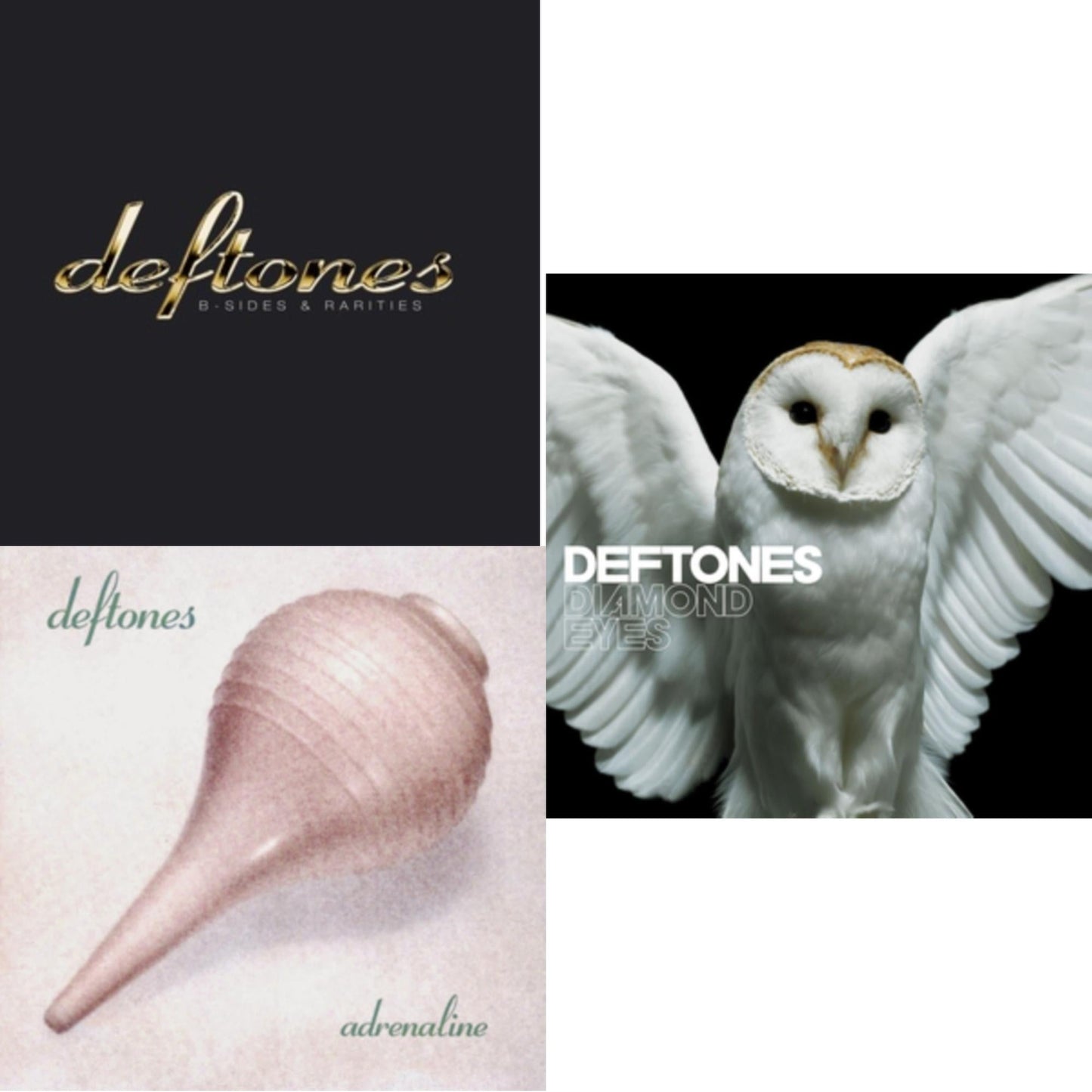 Deftones - B-Sides & Rarities (X) (2LP) & Adrenaline & Diamond Eyes