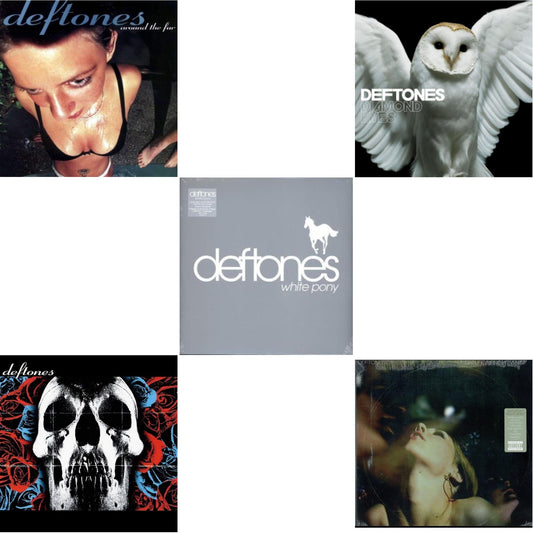 Deftones - Deftones & Saturday Night Wrist & Around The Fur (180G) & White Pony & Diamond Eyes - LP Vinyl Bundle