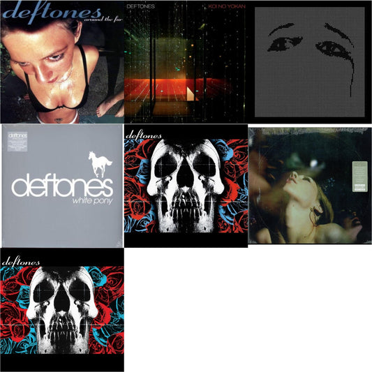 Deftones - Deftones & Deftones (X) (20Th Anniversary/Ruby Red LP Vinyl) & Ohms & Koi No Yokan & Saturday Night Wrist & Around The Fur (180G) & White Pony