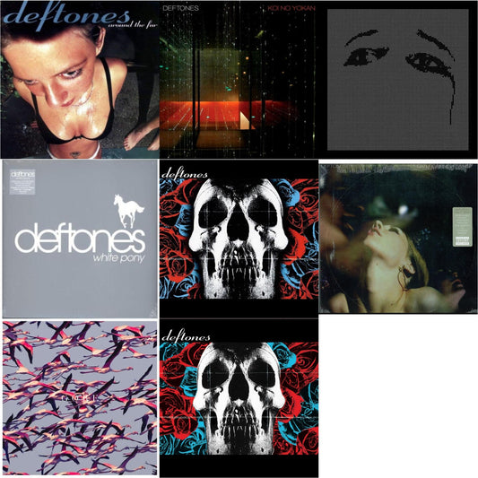 Deftones - Deftones & Deftones (X) (20Th Anniversary/Ruby Red LP Vinyl) & Ohms & Gore (White LP Vinyl) & Koi No Yokan & Saturday Night Wrist & Around The Fur (180G) & White Pony