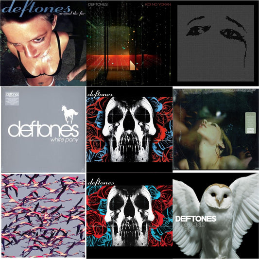 Deftones - Deftones & Deftones (X) (20Th Anniversary/Ruby Red LP Vinyl) & Ohms & Gore (White LP Vinyl) & Koi No Yokan & Saturday Night Wrist & Around The Fur (180G) & White Pony & Diamond Eyes