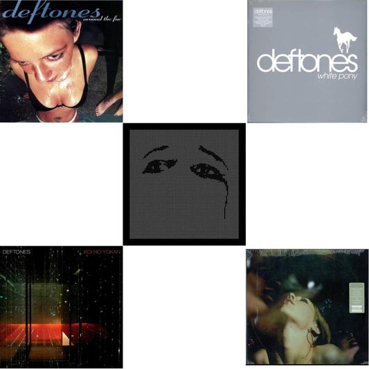 Deftones - Ohms & Koi No Yokan & Saturday Night Wrist & Around The Fur (180G) & White Pony - LP Vinyl Bundle