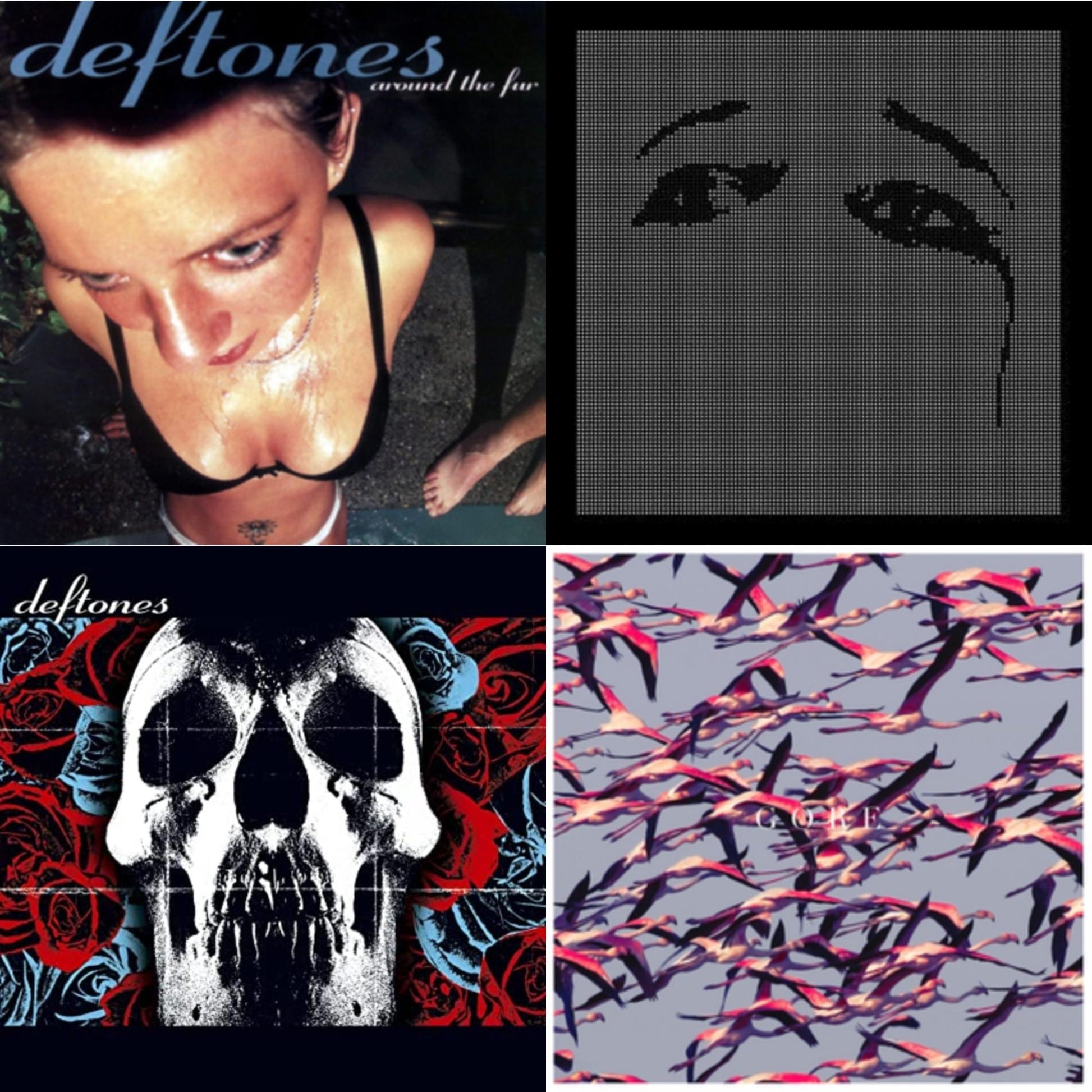 Deftones - Around The Fur & Deftones & Ohms & Gore - CD Bundle