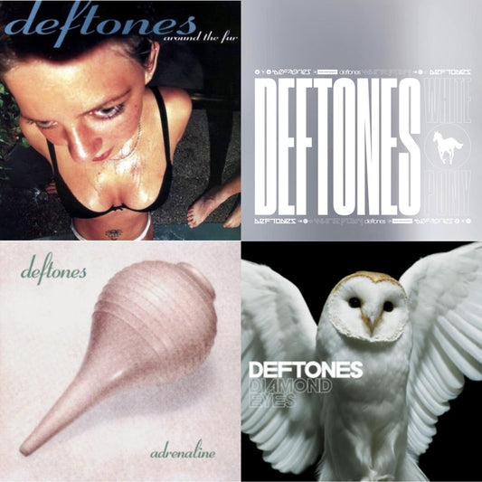 Deftones - White Pony (X) (20Th Anniversary Deluxe Edition/Super Deluxe) & Around The Fur (180G) & Adrenaline & Diamond Eyes - LP Vinyl Bundle