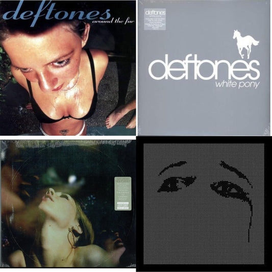 Deftones - Ohms & Saturday Night Wrist & Around The Fur (180G) & White Pony - LP Vinyl Bundle