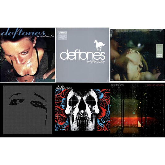 Deftones - Deftones & Ohms & Koi No Yokan & Saturday Night Wrist & Around The Fur (180G) & White Pony - LP Vinyl Bundle