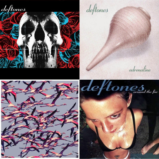 Deftones - Deftones (X) (20Th Anniversary/Ruby Red LP Vinyl) & Gore (White LP Vinyl) & Around The Fur (180G) & Adrenaline