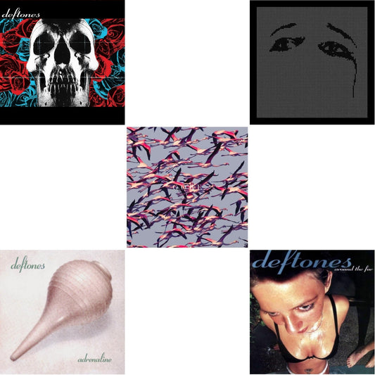 Deftones - Deftones (X) (20Th Anniversary/Ruby Red LP Vinyl) & Ohms & Gore (White LP Vinyl) & Around The Fur (180G) & Adrenaline