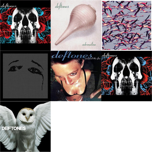 Deftones - Deftones & Deftones (X) (20Th Anniversary/Ruby Red LP Vinyl) & Ohms & Gore (White LP Vinyl) & Around The Fur (180G) & Adrenaline & Diamond Eyes