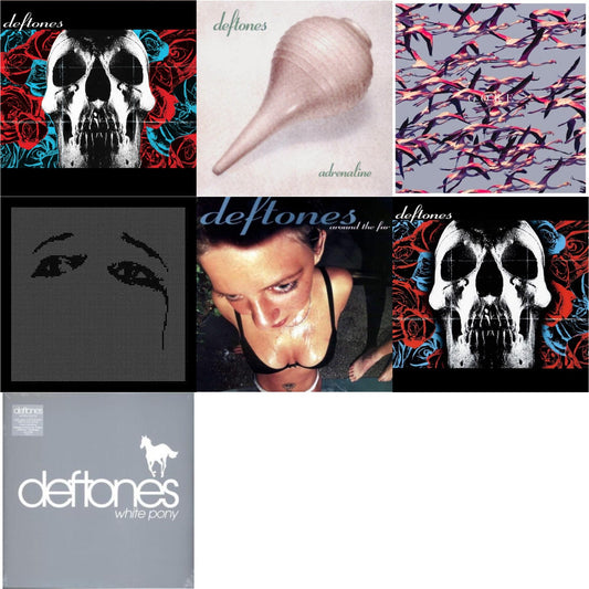 Deftones - Deftones & Deftones (X) (20Th Anniversary/Ruby Red LP Vinyl) & Ohms & Gore (White LP Vinyl) & Around The Fur (180G) & Adrenaline & White Pony
