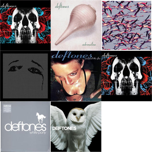 Deftones - Deftones & Deftones (X) (20Th Anniversary/Ruby Red LP Vinyl) & Ohms & Gore (White LP Vinyl) & Around The Fur (180G) & Adrenaline & White Pony & Diamond Eyes