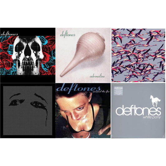 Deftones - Deftones (X) (20Th Anniversary/Ruby Red LP Vinyl) & Ohms & Gore (White LP Vinyl) & Around The Fur (180G) & Adrenaline & White Pony